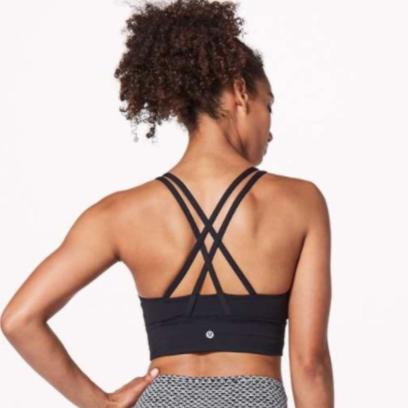 lululemon athletica Other - Lululemon Energy Bra *Long Line Black 12